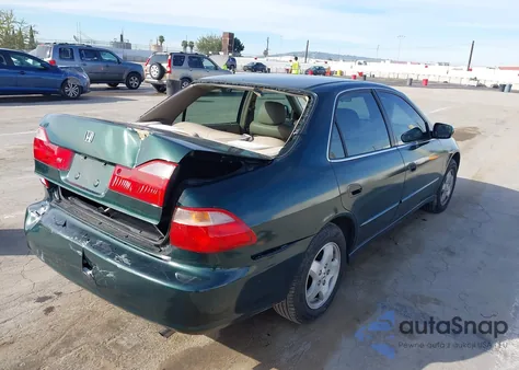 1999 Honda Accord Ex V6 from USA, damaged, VIN 1HGCG1656XA066575